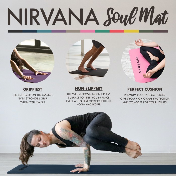 Mai Nirvana Soul Mat Yoga Mat Nirvana