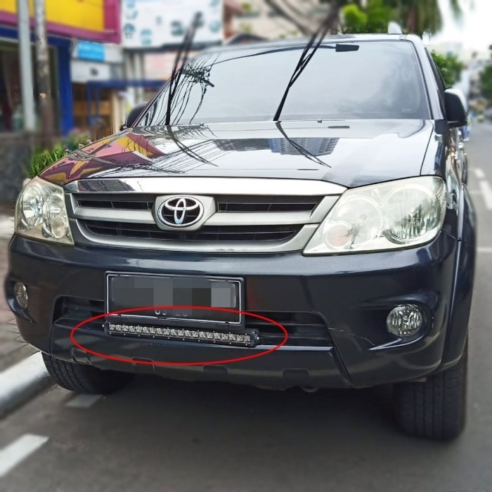 Lampu Sorot Ledbar Slim Mobil Motor 36Led 108W 96Cm Tipis