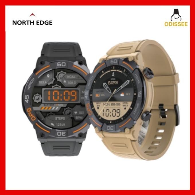 NORTH EDGE CR04 GPS GLONASS ALTI BARO COMPAS SPORT SMARTWATCH ORIGINAL