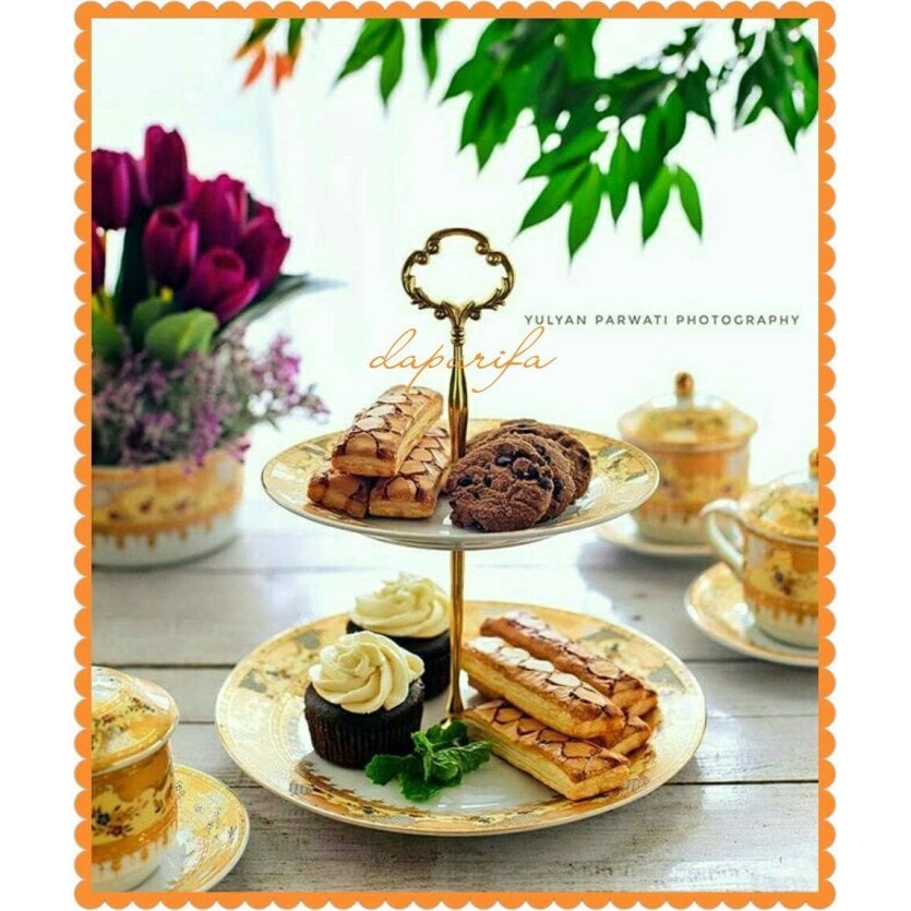 Vicenza Piring Kue Vicenza Double Plate P24