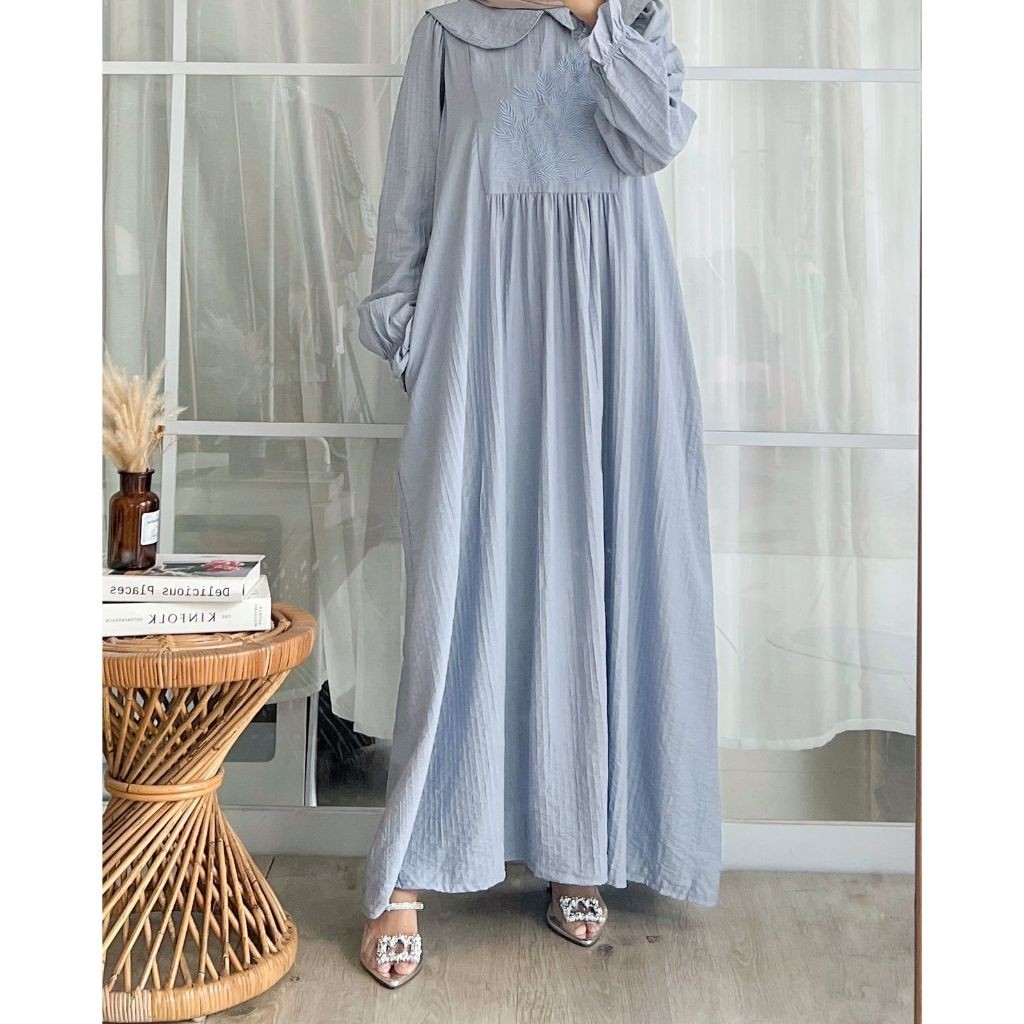 Ardelia Dress - Dress Nita - Gamis - Kheva Mauza