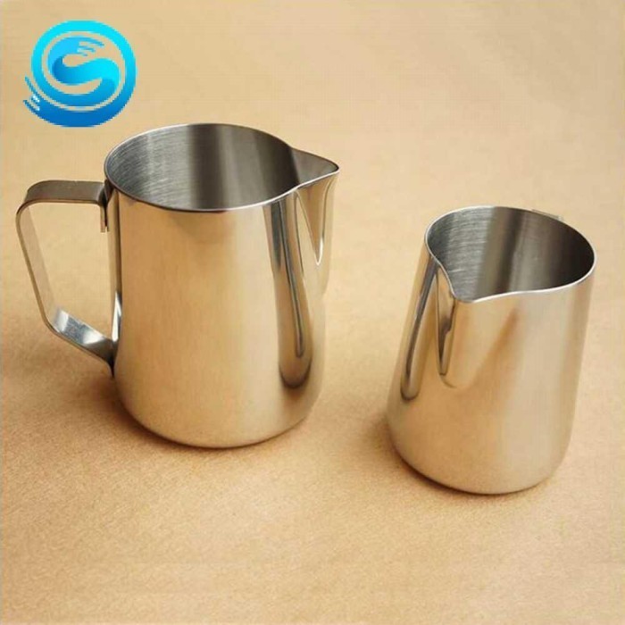 Zw486 Onetwocups Gelas Pitcher Kopi Espresso Latte- J068 Silver