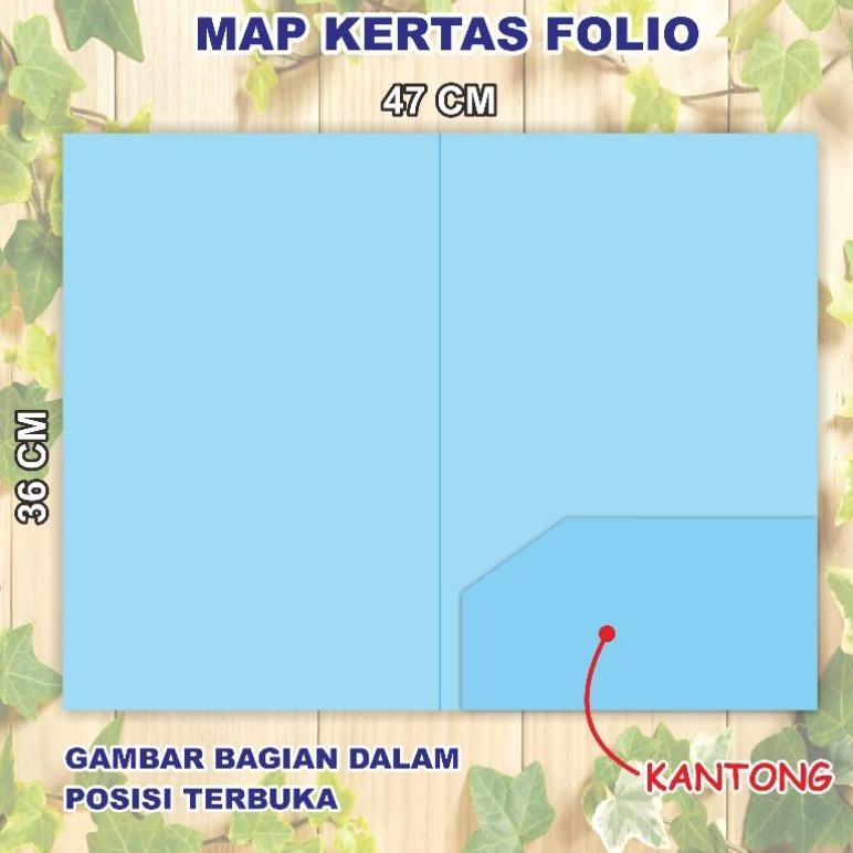 

masih promoo map polos folio / map polos manila (100 pcs)