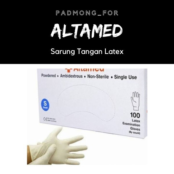___] Altamed Glove/Handscoon Latex
