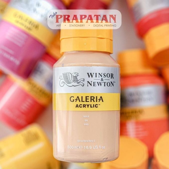 

Cat Akrilik Winsor Galeria 500ml METALLIC | Galeria Acrylic