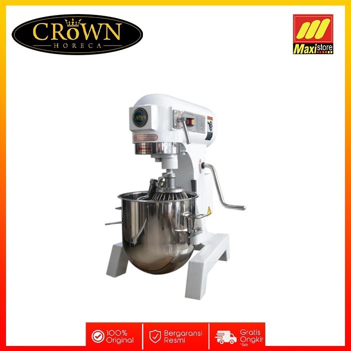 (:(:(:(] CROWN Horeca B-15 Planetary Mixer / Mixer Adonan Roti [15 L]