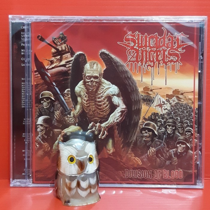 CD SUICIDAL ANS - DIVISION OF BLOOD Import Europe Kreator Overkill