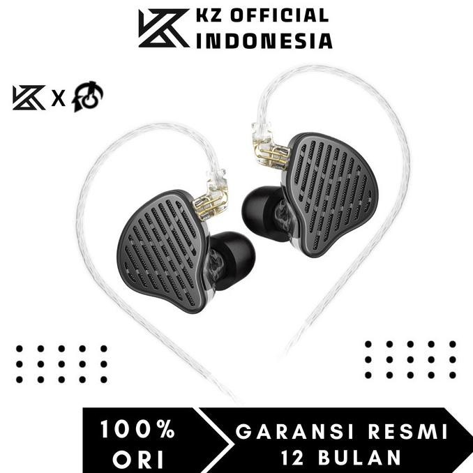 KZ x HBB PR2 Planar Magnetic Driver In Ear Metal Earphone with MIC