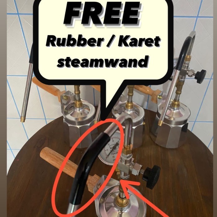 TERBAIK Steamer manual / Milk steamer ( 3 Hole )