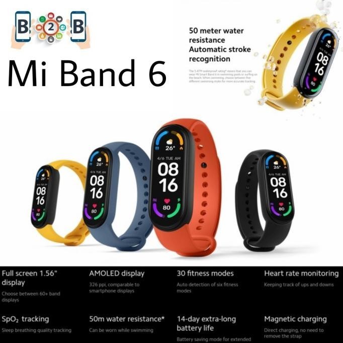MI BAND 6 - Original SmartBand 6 Smart Bracelets