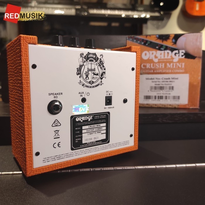 Ami Ampli Gitar Orange Crush Mini Cr3 Guitar Amplifier Original
