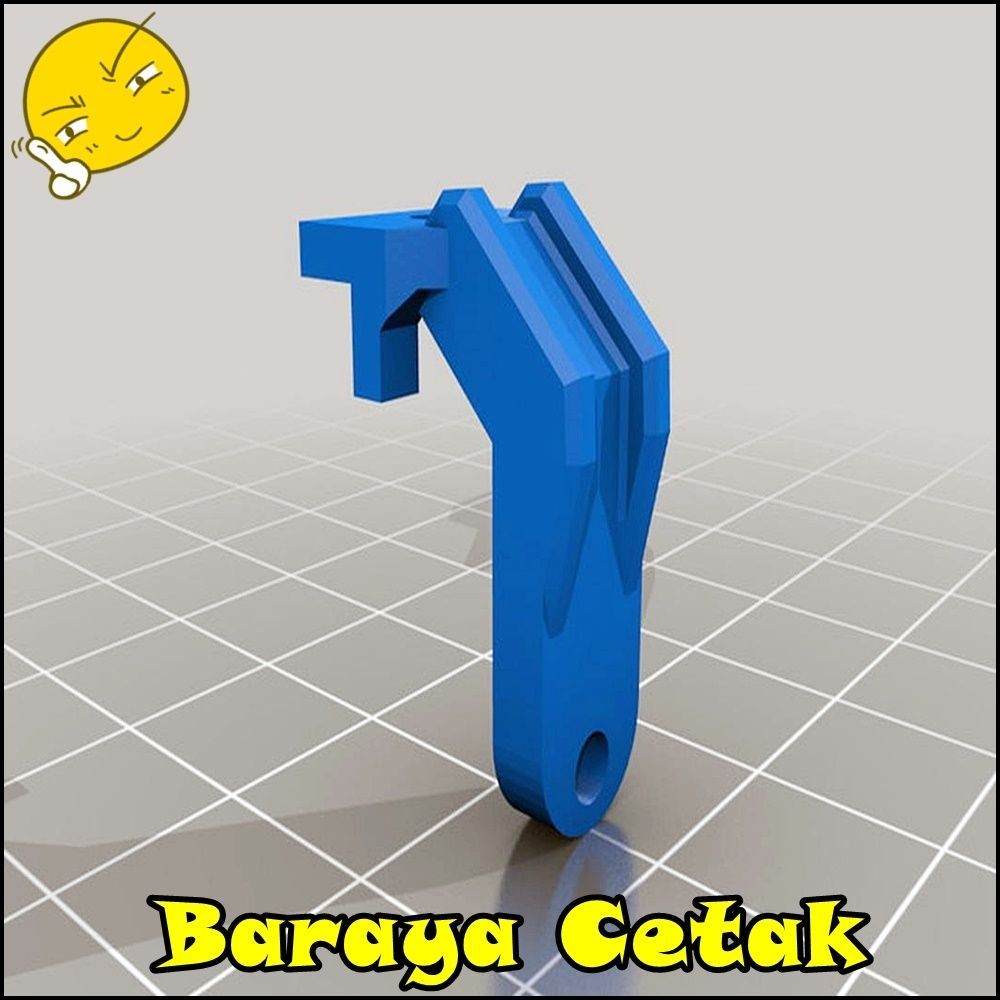 RC Tow Bar WPL C54 Toyota Land Cruiser Towbar RC WPL MN 3D Print Aksesoris Mainan RC