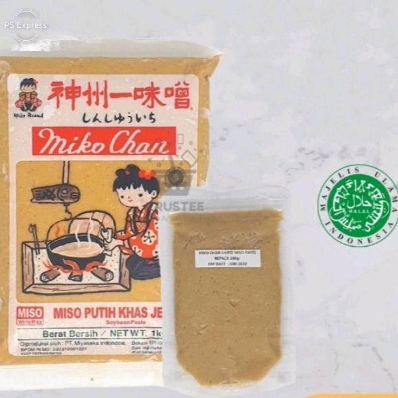 

MIKOCHAN Pasta Miso Putih 100 g Halal │ Tauco Ala Jepang untuk Sup Miso Soup Ramen Udon Miko Chan