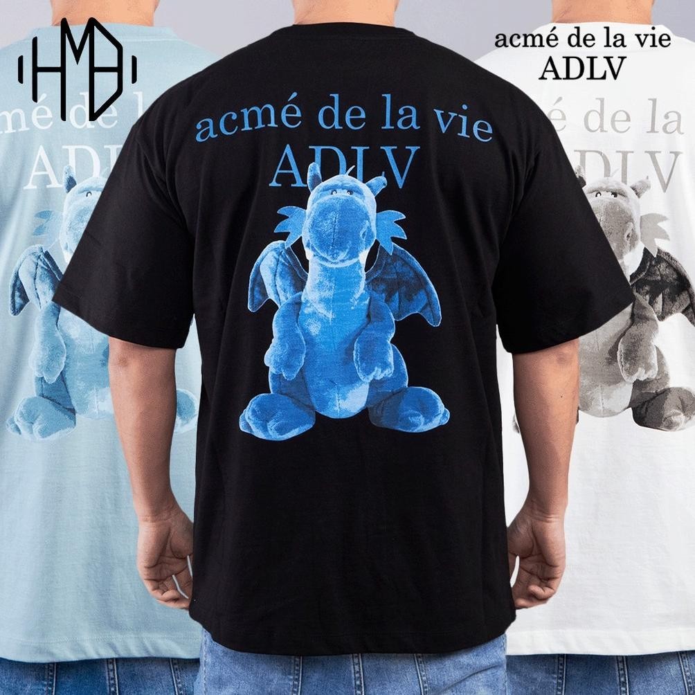 Promo Baju Kaos Adlv Acme De La Vie Fuzzy Dragon Artwork Tee Acmedelavie 24S T-Shirt Premium
