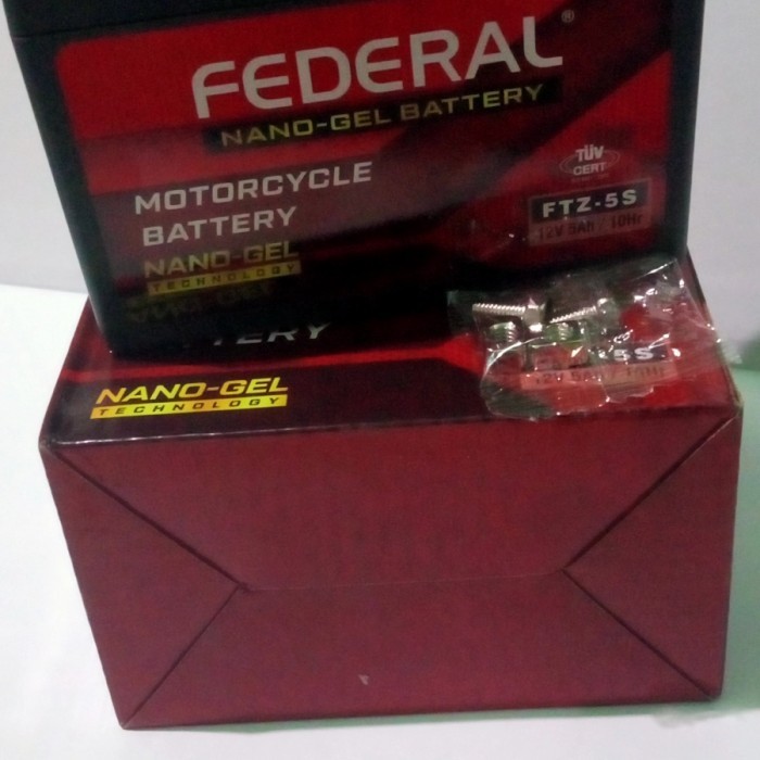 Aki Kering Federal Original Ftz-5S ( Universal Motor)