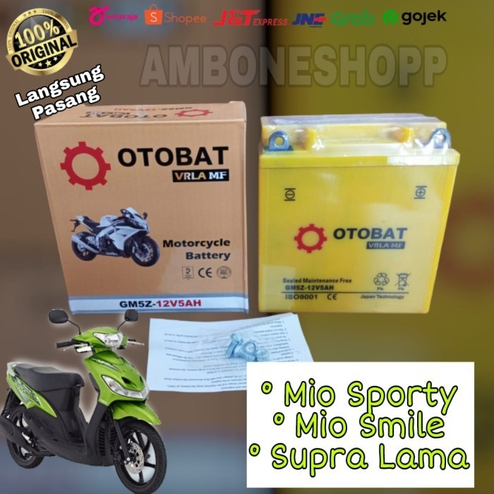 Aki Motor Mio Sporty, Jupiter Z, Mio Smile