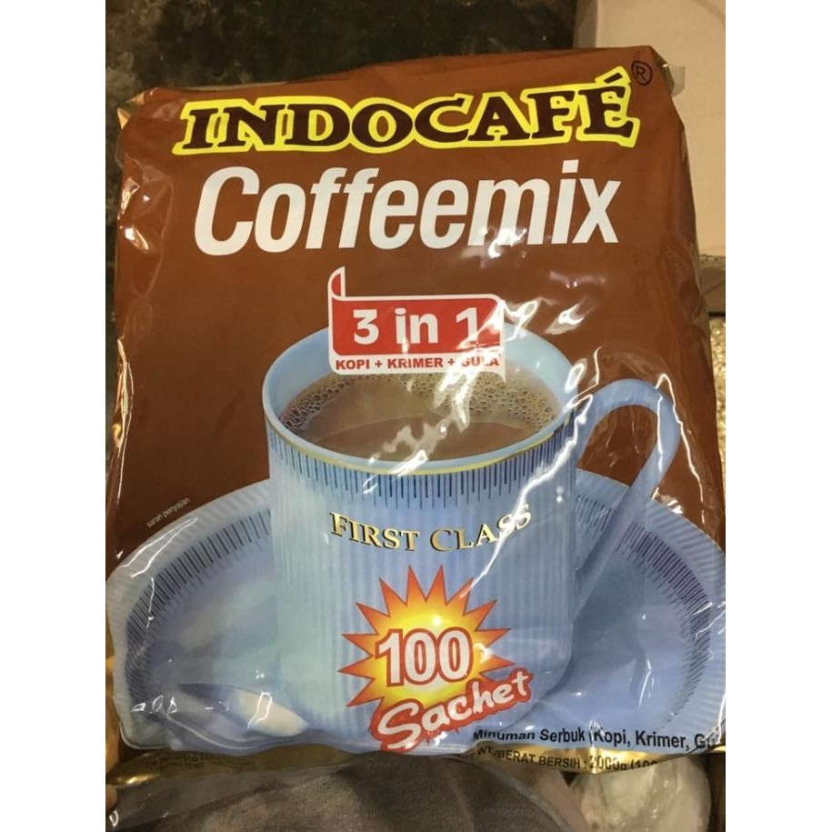 

Indocafe Coffeemix 3 In 1 ( Kopi-Krimer-Gula ) 100 Sachet April Staroutlet