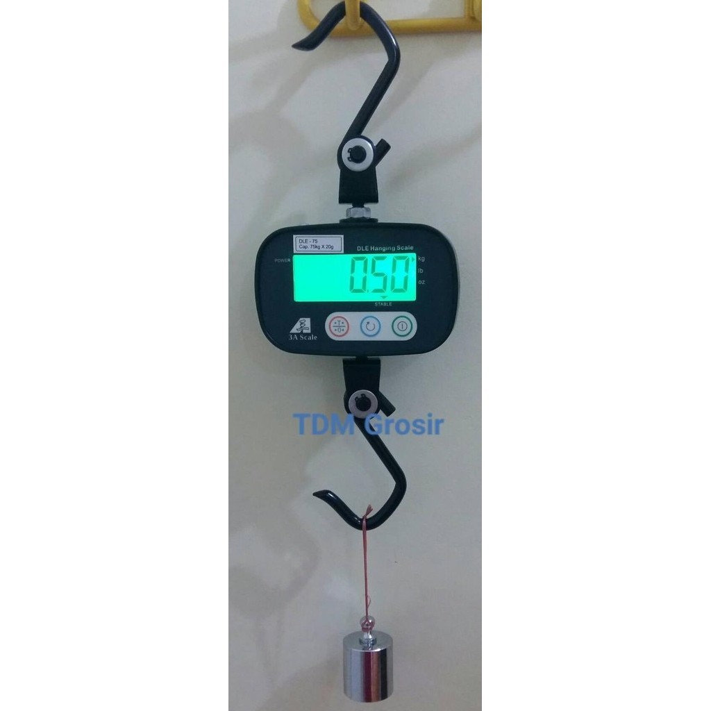 Timbangan Gantung Digital 75 Kg DLE-75