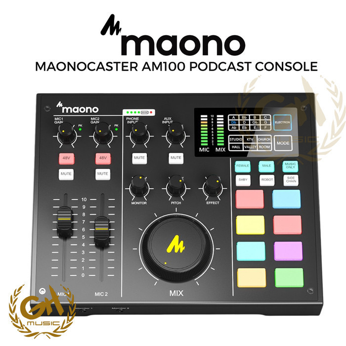 

MAONOCASTER AM100 MIXER BROADCAST LIVE STREAMING