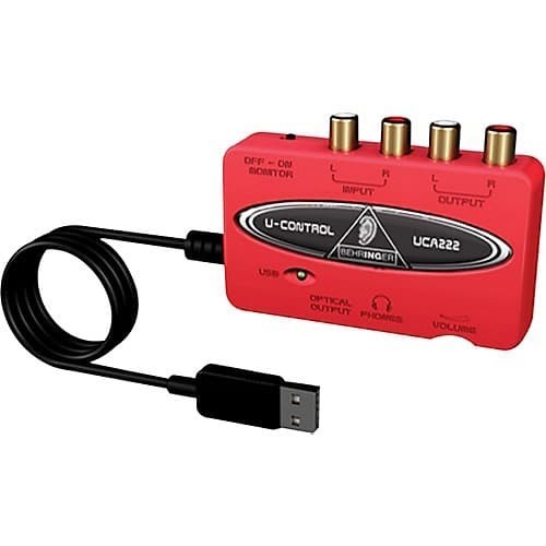 

U-CONTROL UCA222 USB Audio Interface