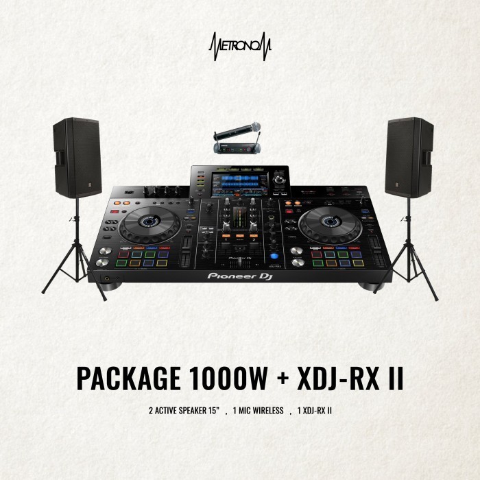 

DP-RENTAL SOUNDSYSTEM PACKAGE XDJ-RX II SET