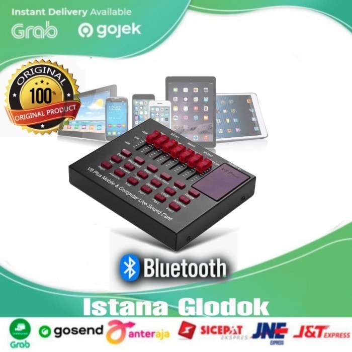 

Soundd Mixer V8 Plus USB External Live