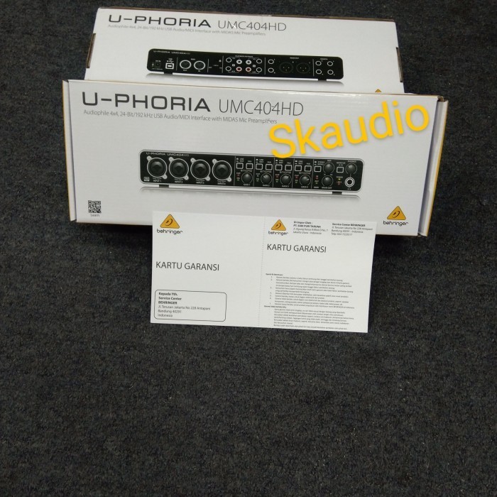 

umc404hd umc 404 hd soundd