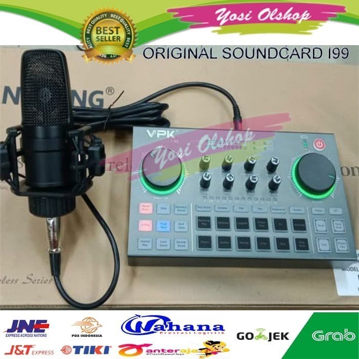 

Soundd VPK i-99 Untuk Streaming Broadcast podcast Bukan V8 Pro