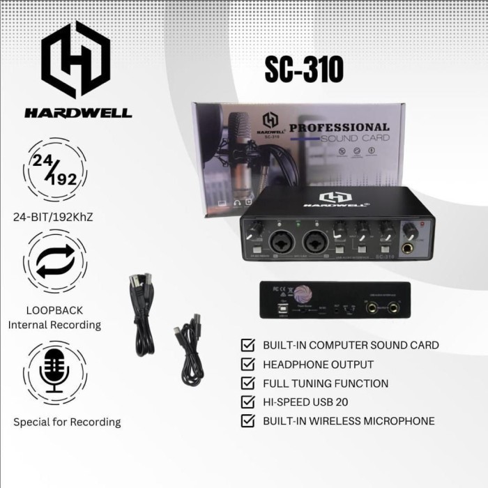 

Soundd live Hardwell SC 310 Original SC310 USB Interface Computer