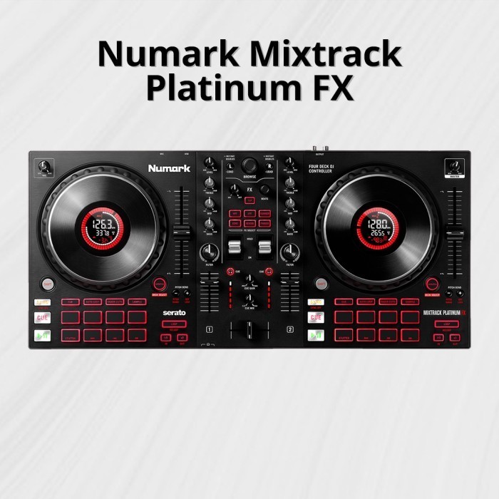 

Numark Mixtrack Platinum FX nus: UDG Lanyard, Kabel RCA DJ