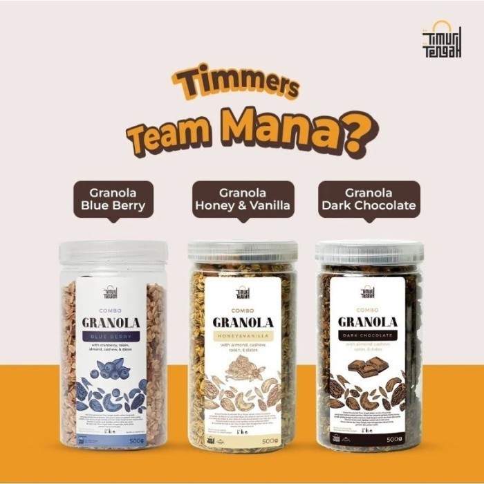 

Terlaris Timur tengah granola 500gr sereal makanan sehat SALE