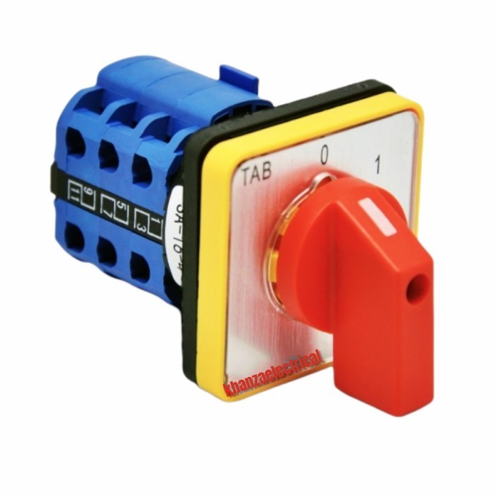 Selector Switch 4 Posisi 3P 16A Sa16 0-1-2-3