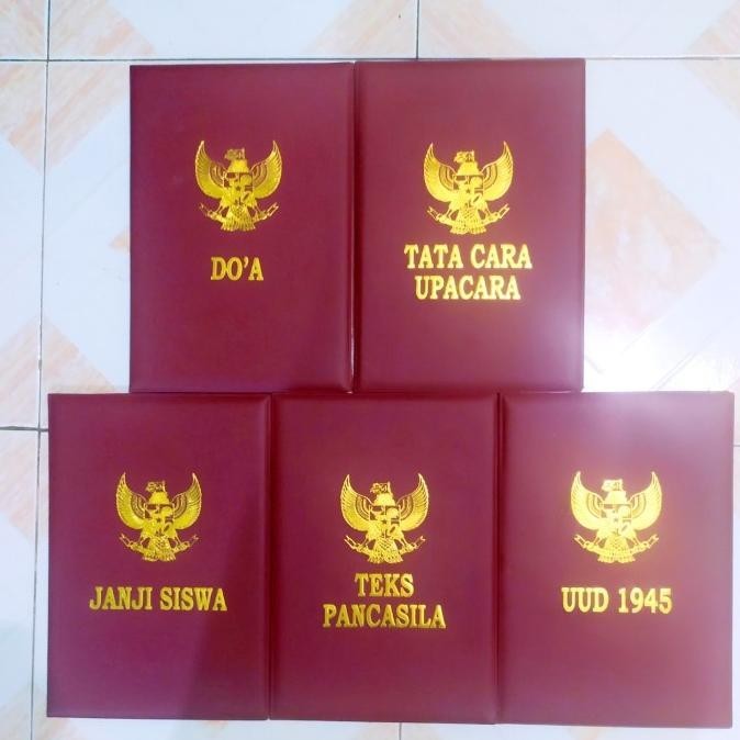 

5 Map Upacara Bendera Bahan Kulit Sintetis Untu Sd Smp Sma Murah Premium