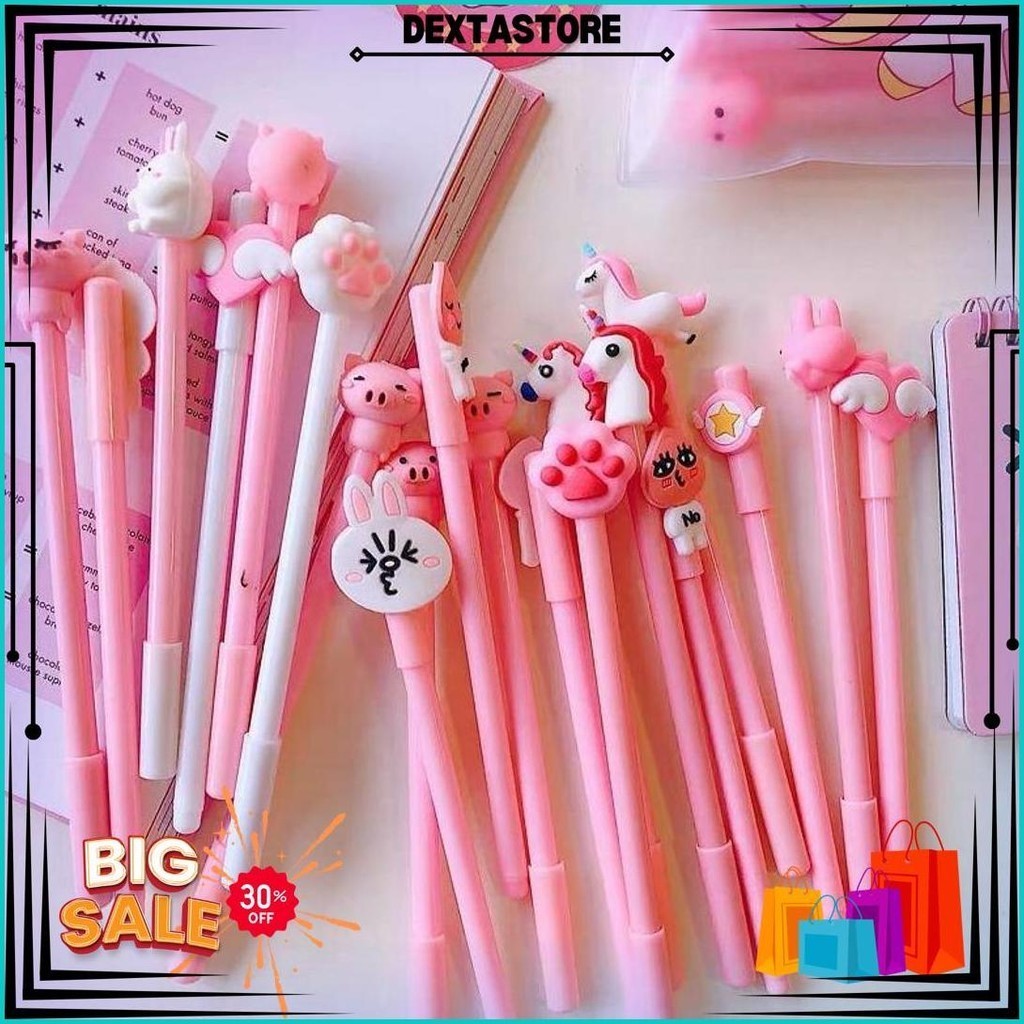 

Cahaya Medan Hl0078 Pena Karakter Set Pouch Isi 20 Pcs Tempat Pensil Transparan Zipper Bag Cod