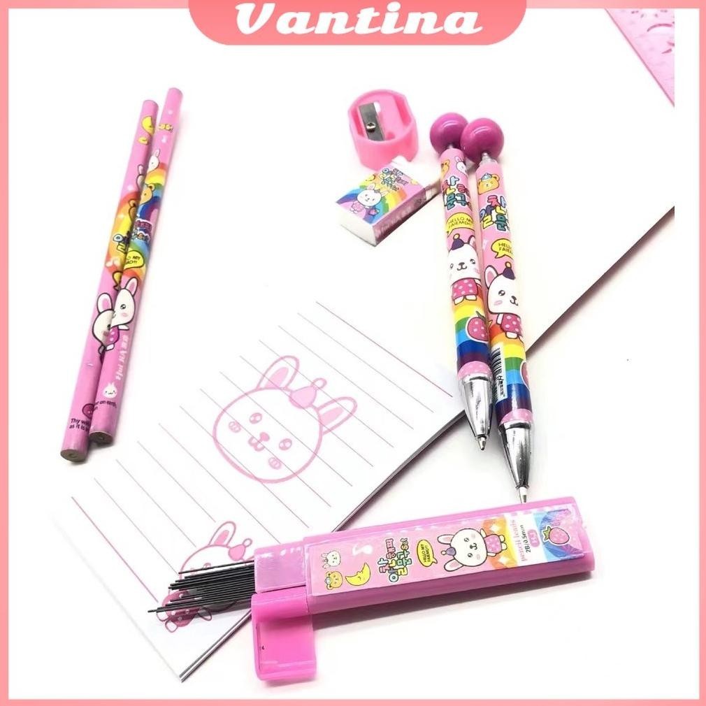 

Study Set Fancy / Paket Alat Tulis 10 In1 / Alat Tulis Set Karakter / Stationery Set Lucu Hadiah Best Seller