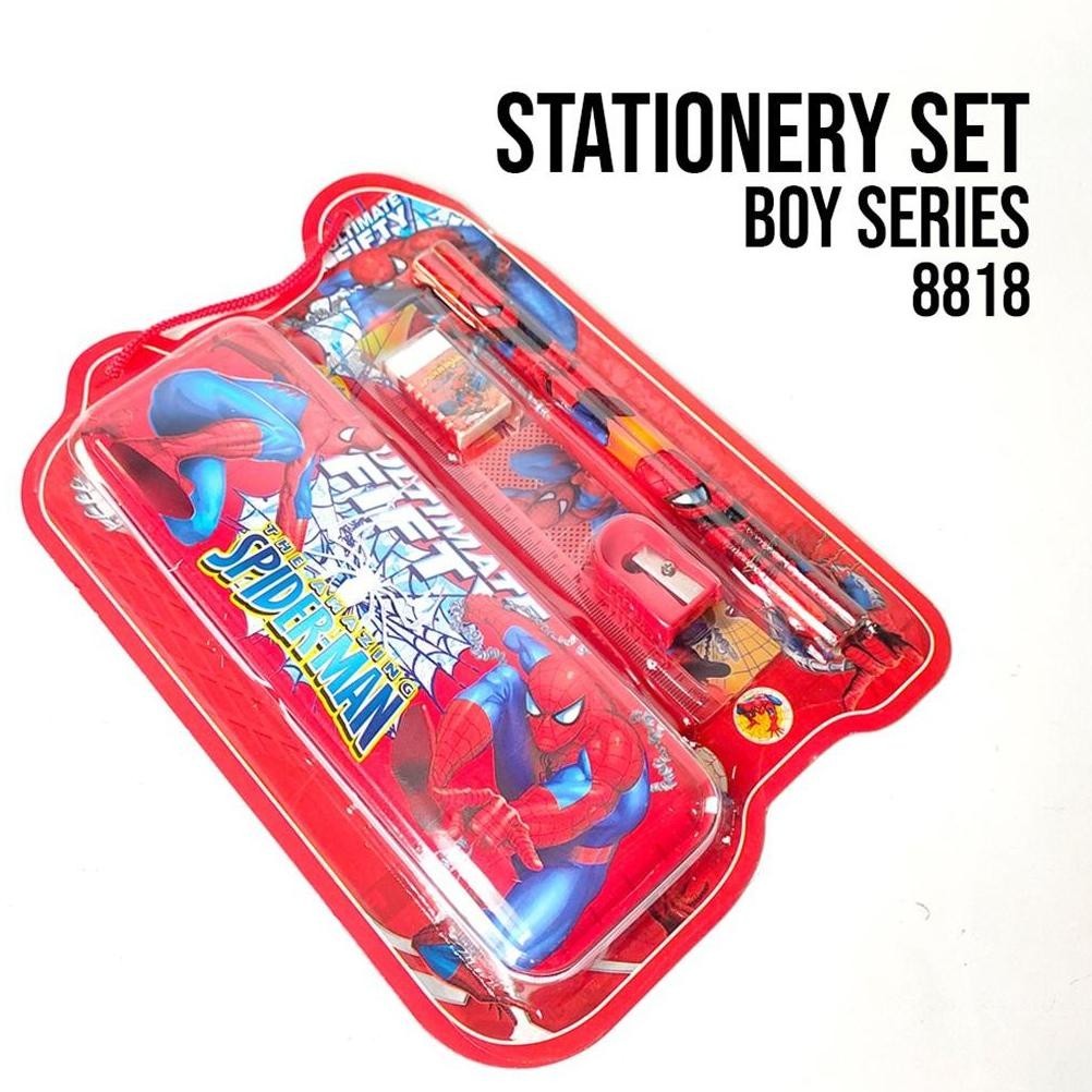 

Stationery Set / Alat Tulis Set / Paket Alat Tulis / Stationery Set Fancy 8818 Promo