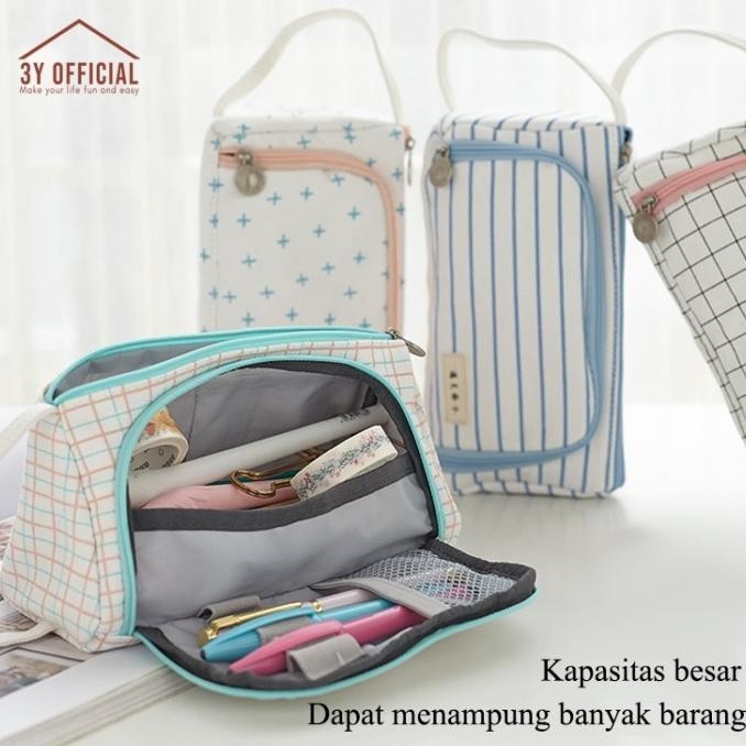 

3Y Angoo Case Pouch Kotak Tempat Box Pensil Anak Perempuan Laki Wanita