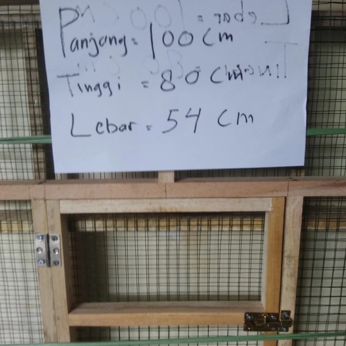 Kandang Ayam Bangkok Hias Sale