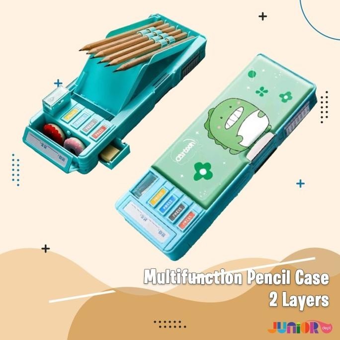 

Multifunction Pencil Case 2 Layers / Tempat Pensil Anak Sekolah