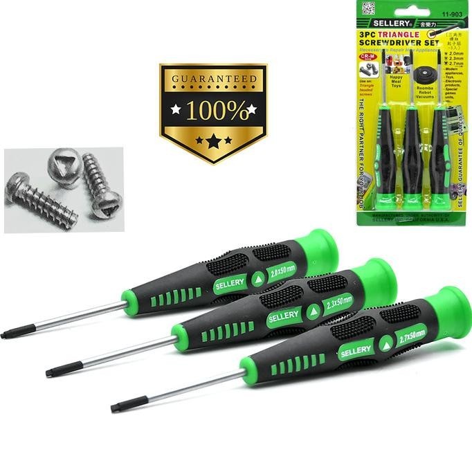 Obeng Set Segitiga Sellery 11-903