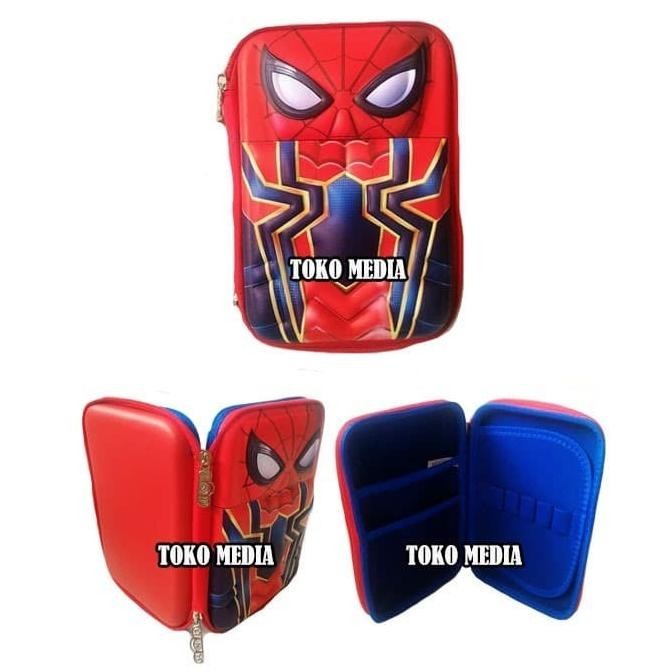

Kotak / Tempat Pensil Organizer Karakter Ala Smiggle Spiderman