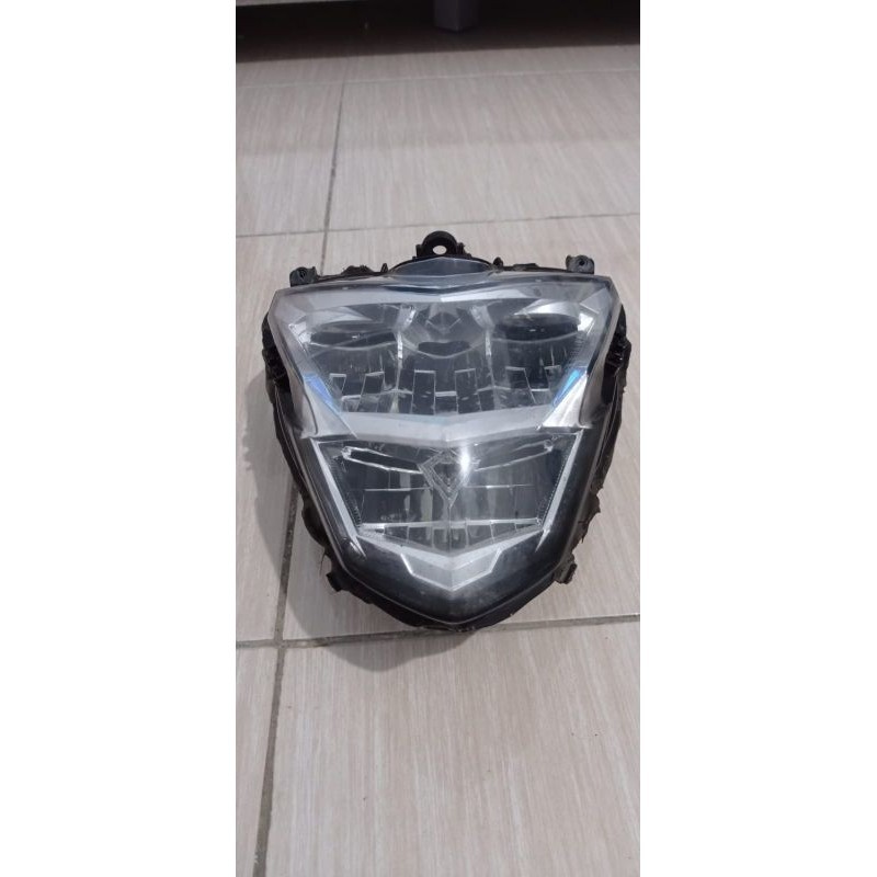 headlamp cb 150 r new led