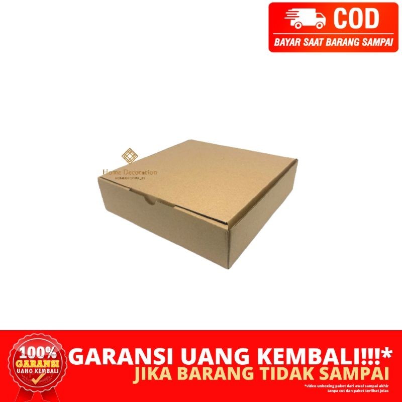 

(HOMEDECORA_ID) BERGARANSI GIFT SNACK BOX KOTAK HADIAH KADO KARDUS DIE CUT PIZZA PENUTUP SUPPLIER DISTRIBUTOR AGEN GROSIR DIY KARTON KRAFT TEBAL POLOS COKLAT ECER SATUAN JAMBI