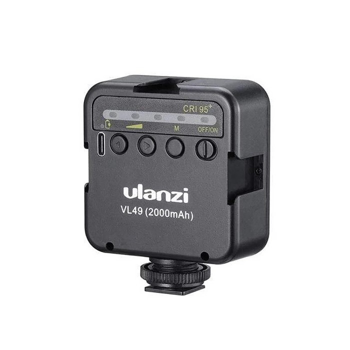 Ulanzi Vl49 Vl-49 Mini Led Video Light For Smartphone Mirorrles Dslr
