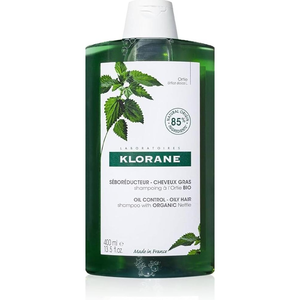 KLORANE SHAMPOO WITH NETTLE OIL CONTROL 400 ML FOR OILY HAIR LS01