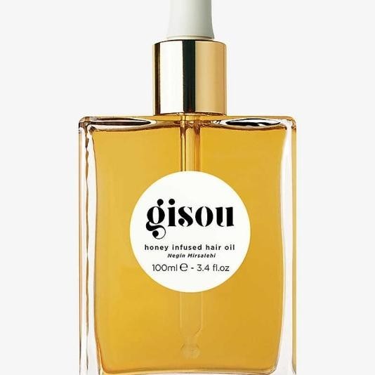 Gisou Honey Infused Hair Oil 50Ml/100Ml Nyak Serum Rambut