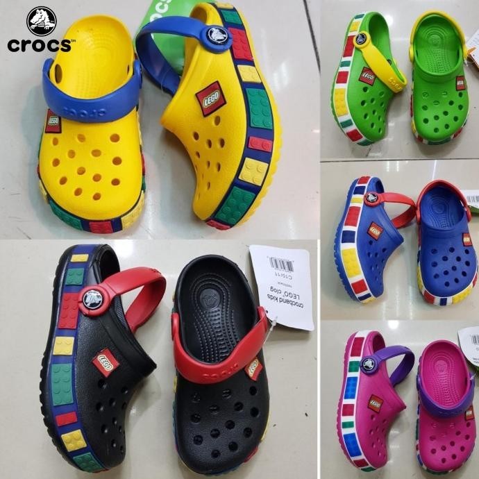 Crocs Lego/Sandal Crocs Lego Anak/Sandal Crocs Anak/Sandal Crocs
