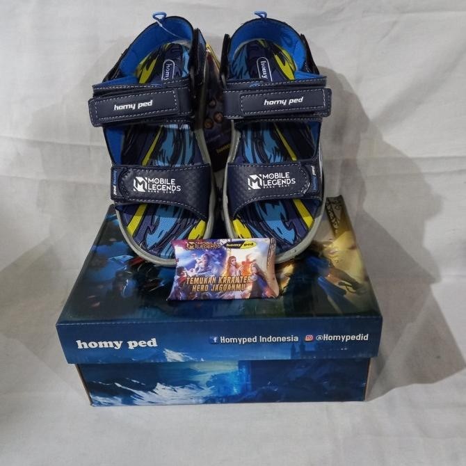 Homyped Sandal Gunung Anak Legends 01 Berhadiah Emblem Mobile Legends
