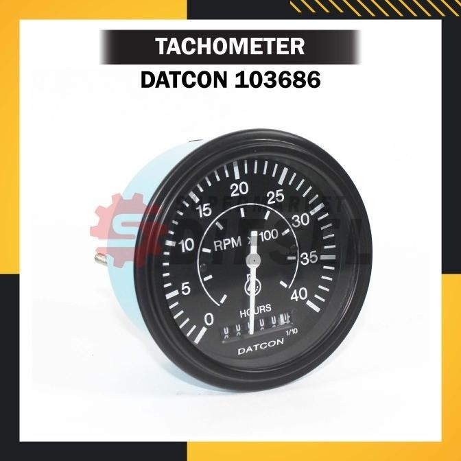 DATCON 103686 TACHOMETER 12V 0-4000 RPM / 100240