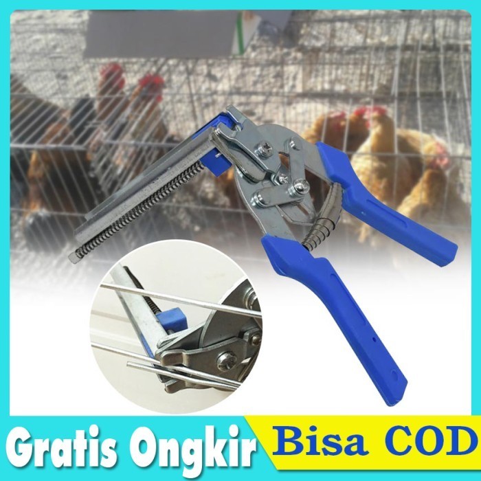 Alat Pengikat Staples Tang Kandang Kelinci Ayam + 600 M Ring Staples